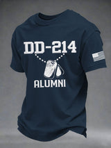 Men's Retro Print Short-Sleeve T-Shirt