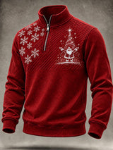 Men's Christmas Printed Casual Sweatshirt