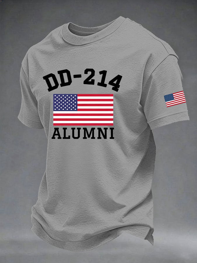 Men's Retro Print Short-Sleeve T-Shirt
