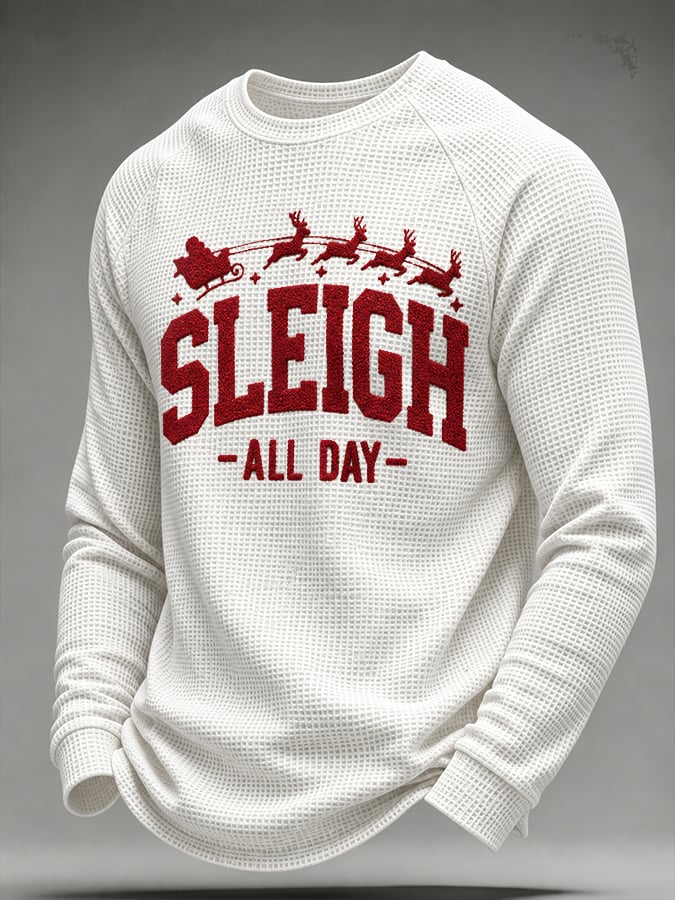 Men's Christmas Print Top