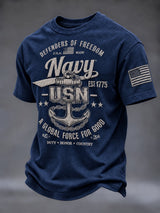 Men's Veterans Day Print Short-Sleeve T-Shirt