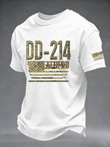 Men's Retro Print Short-Sleeve T-Shirt