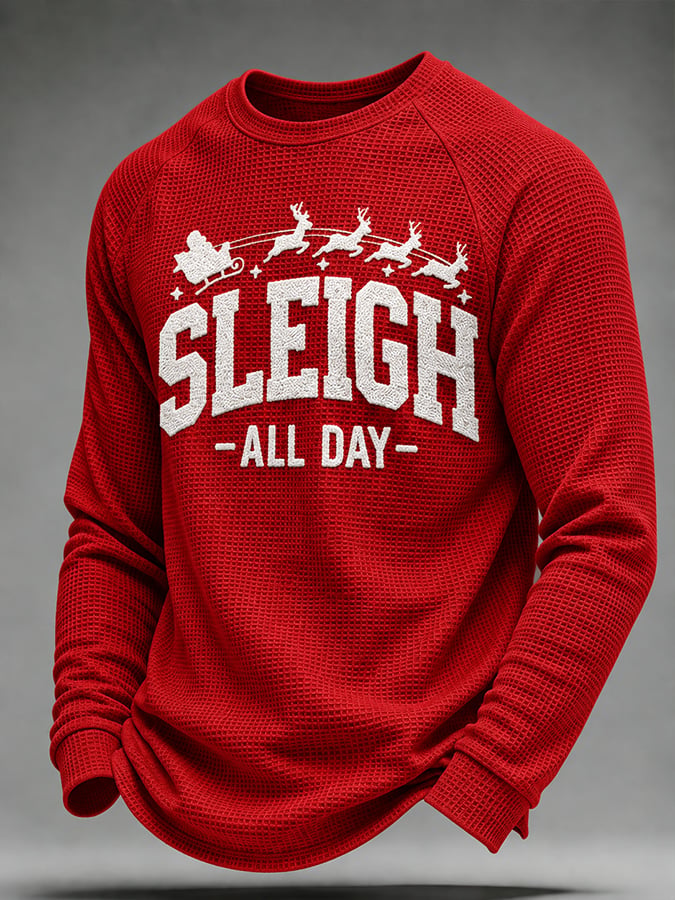 Men's Christmas Print Top