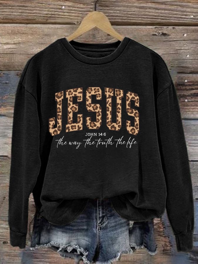 Women'S The Way The Truth The Life Sweatshirt