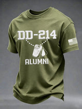 Men's Retro Print Short-Sleeve T-Shirt