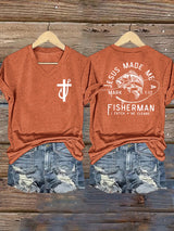 Women'S Casual Faith Short Sleeve T-Shirt