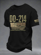 Men's Retro Print Short-Sleeve T-Shirt