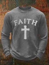 Men's Casual Printed Long-Sleeved Top