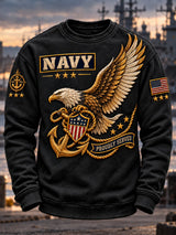 Men's U.S. Veterans Printed Sweatshirt
