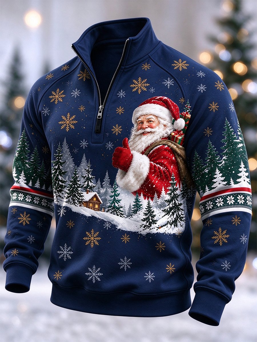 Men's Casual Christmas Sweatshirt