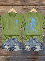 Women's When You Go Through Deep Waters, I'Ll Be With You  Print Shirt