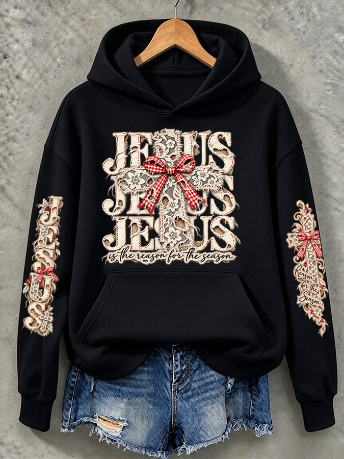 Women’S "Faith" Graphic Casual Sweatshirt