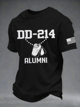 Men's Retro Print Short-Sleeve T-Shirt