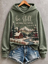 Women’s Be Still And Know That I Am God Hoodie