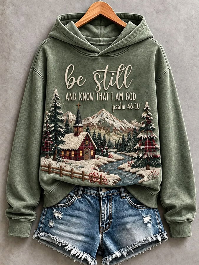 Women’s Be Still And Know That I Am God Hoodie