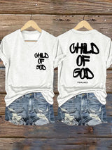 Women's Child Of God Print T-Shirt
