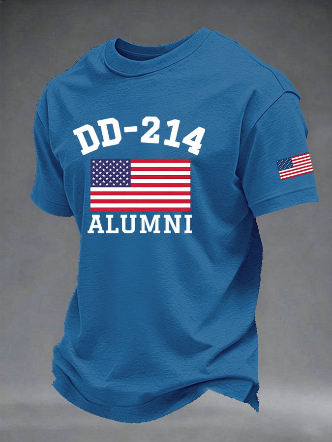 Men's Retro Print Short-Sleeve T-Shirt