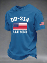 Men's Retro Print Short-Sleeve T-Shirt