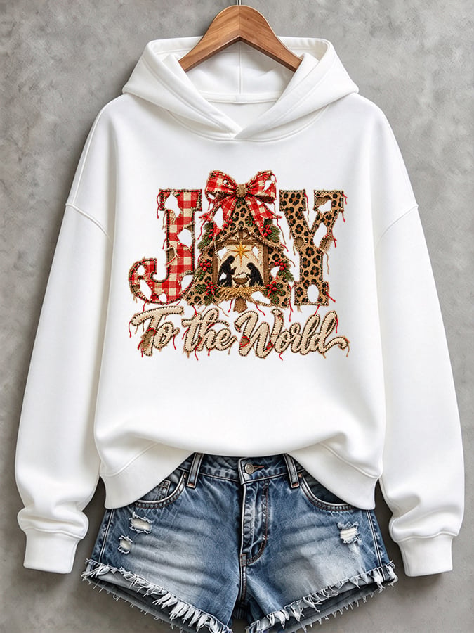 Women’S "Faith" Graphic Casual Sweatshirt