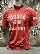 Men's Retro Print Short-Sleeve T-Shirt