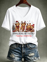 Women's Casual Printed T-shirt