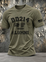 Men's Retro Print Short-Sleeve T-Shirt
