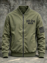 Men's Veteran Pride DD-214 Printed Jacket