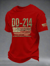Men's Retro Print Short-Sleeve T-Shirt