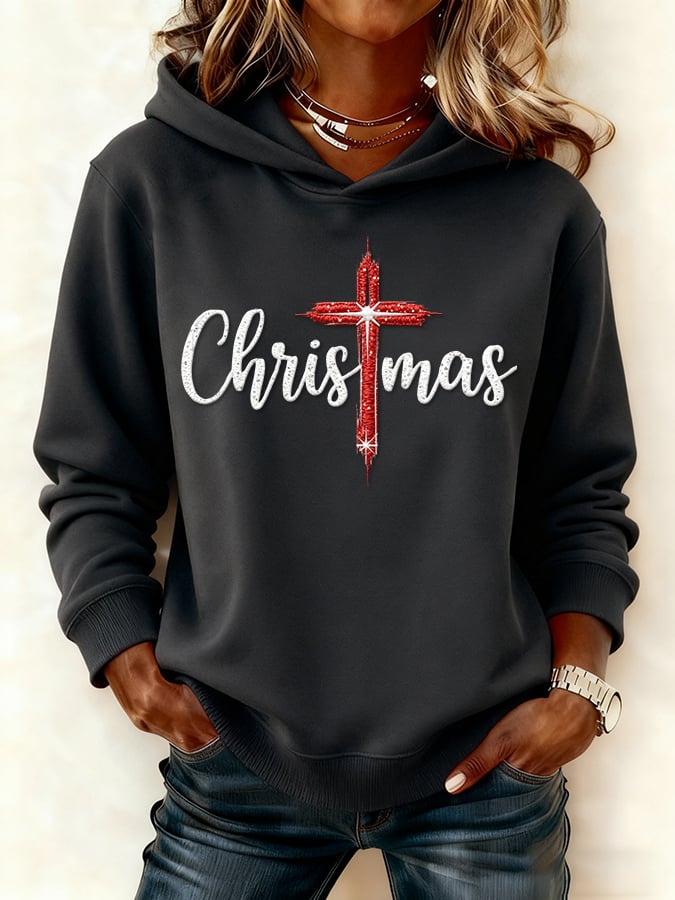 Women's Casual Christmas Faith Sweatshirt