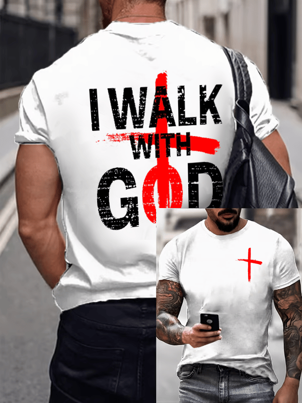 Men's My Walk with God  T-shirt