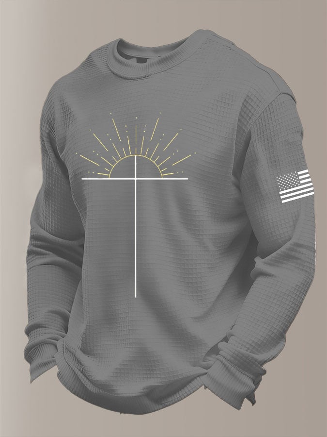 Men's Faith Print Waffle T-Shirt