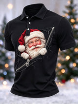 Men's Retro Print Short-Sleeve T-Shirt