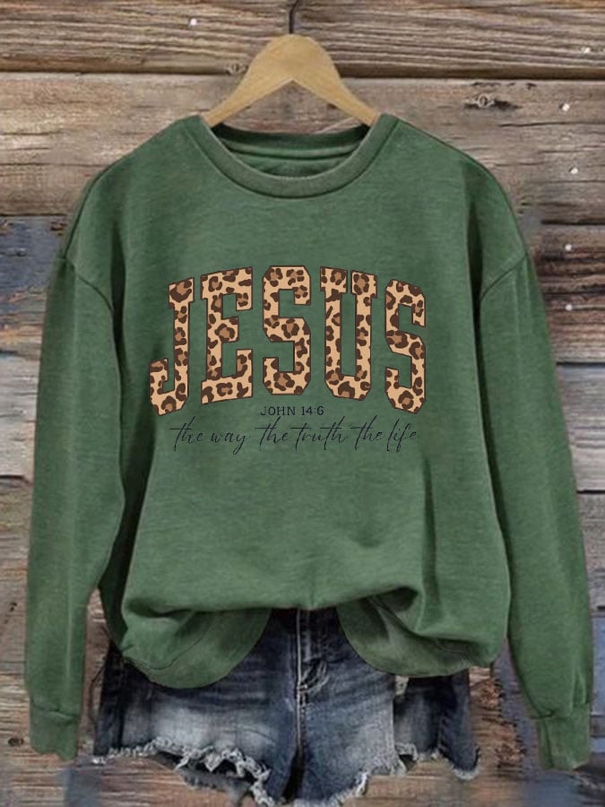 Women'S The Way The Truth The Life Sweatshirt