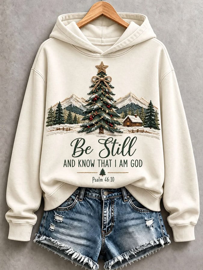 Women’s Be Still And Know That I Am God Hoodie