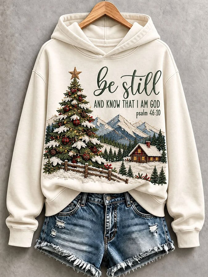 Women’s Be Still And Know That I Am God Hoodie