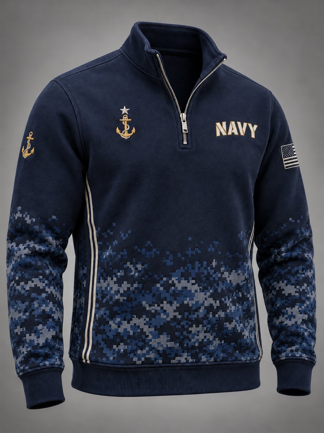 Men's U.S. Veterans Printed Sweatshirt